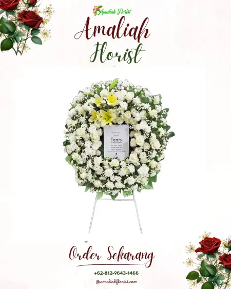 Krans Bunga Duka Pagar Dewa