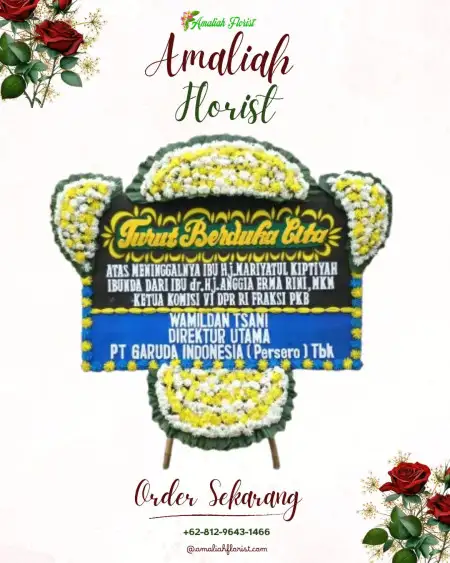 Papan Bunga Duka Pagar Dewa